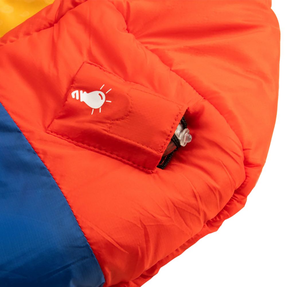 Snugpak Softie Expansion 2 Sleeping Bag WGTE (Red/Azure) built in light