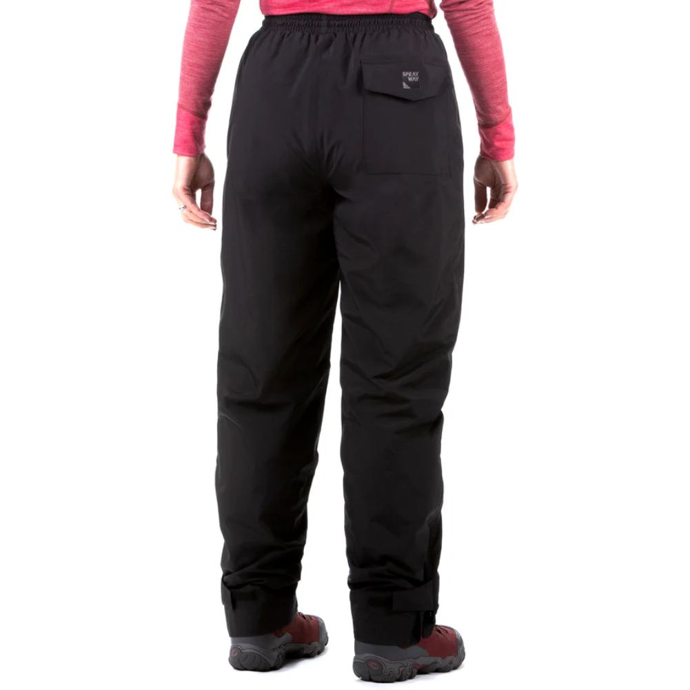 Sprayway Women's Atlanta WP Rain Pant (Black) back