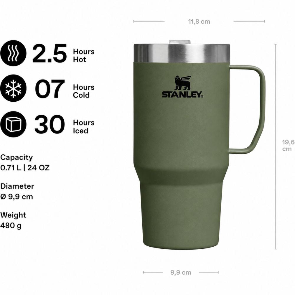 Stanley Everyday Suburban 710ml Mug (Dried Pine) info