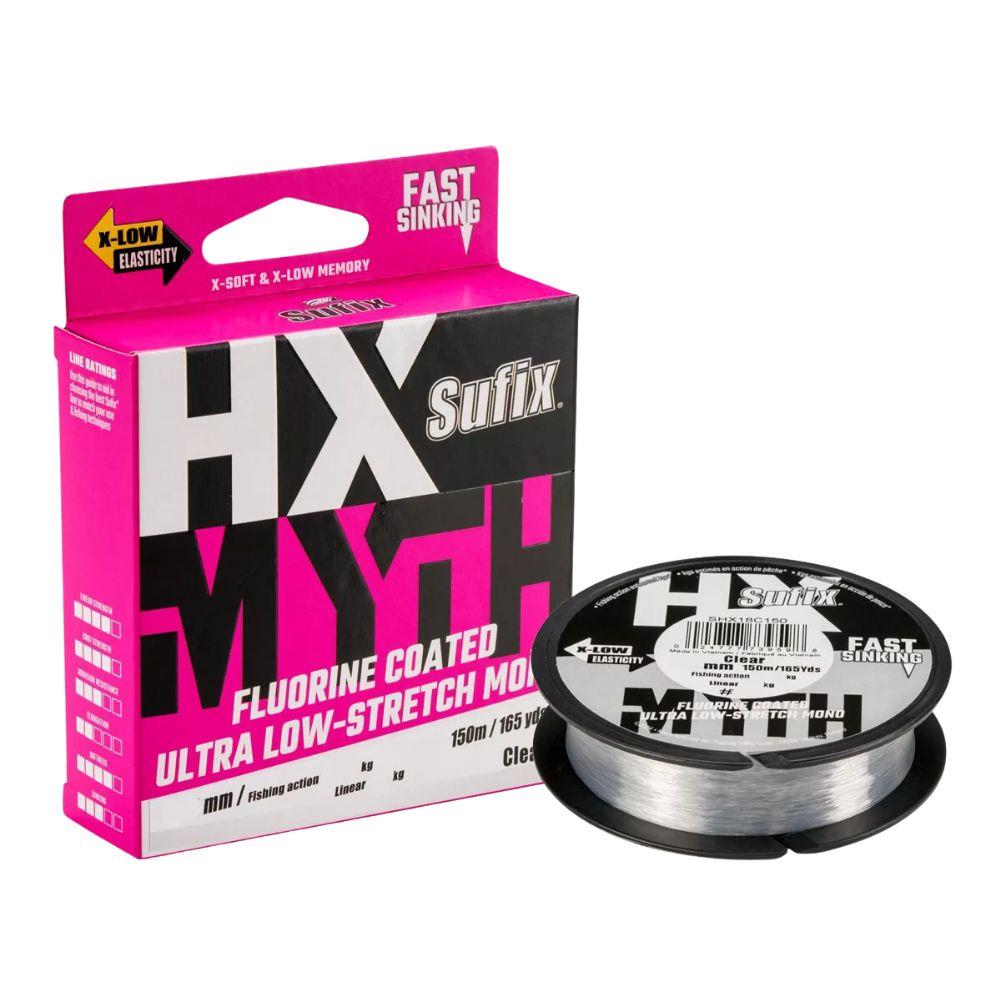 Sufix Hx-Myth 300M Monofilaments Fishing Lines (Clear)
