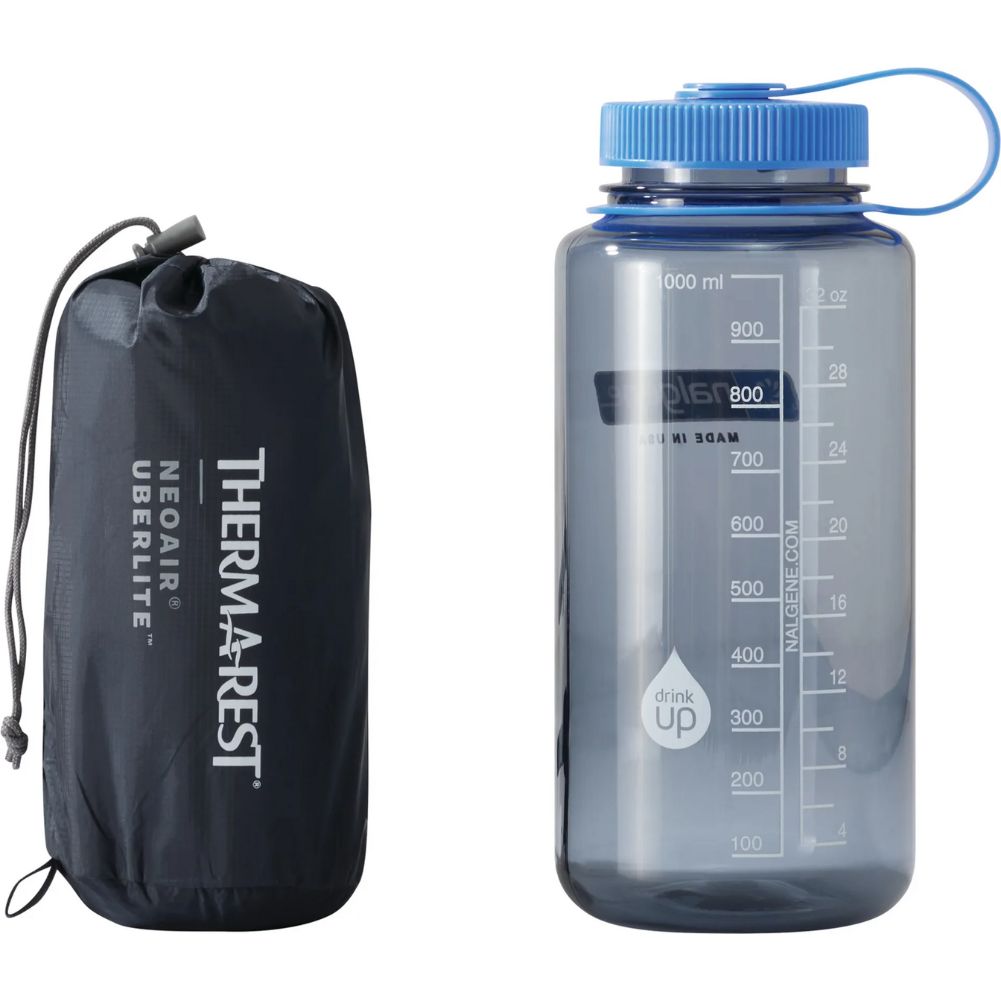 Therm-a-Rest NeoAir UberLite Sleeping Pad - Large Length (Orion Blue) bottle