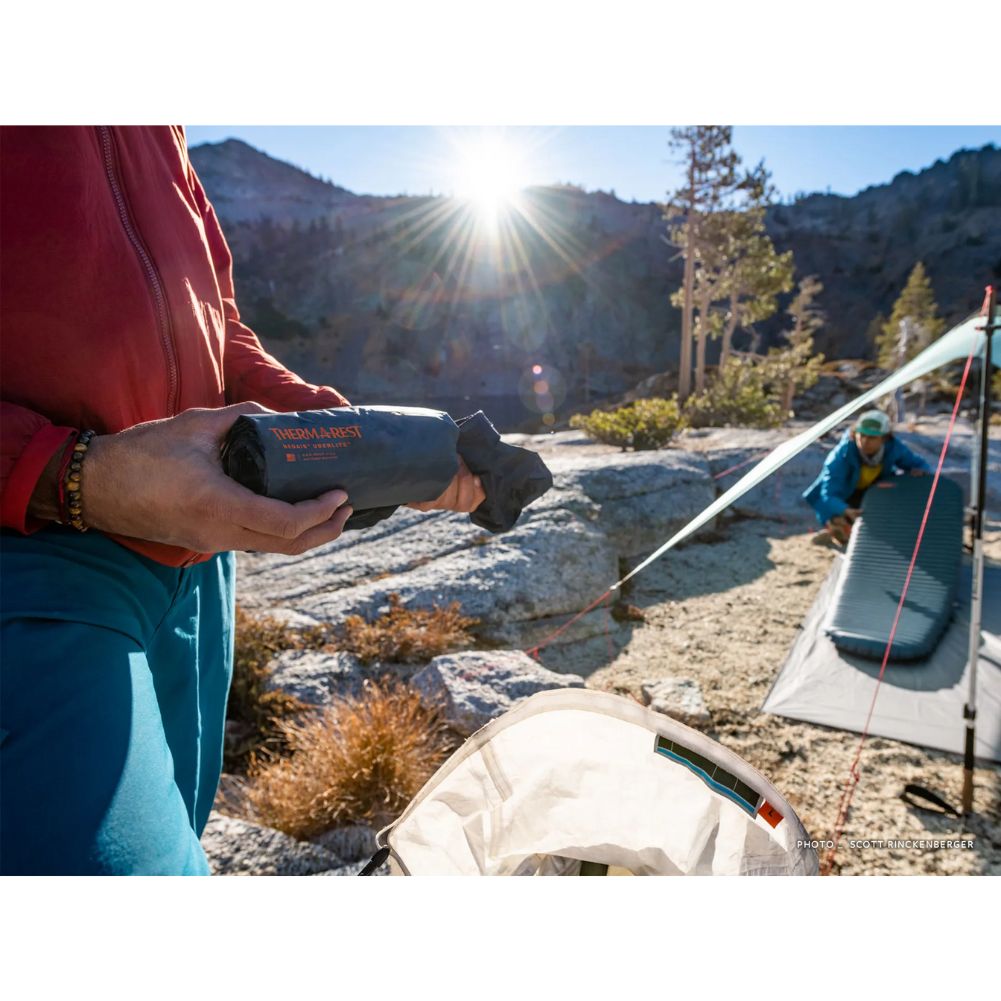 Therm-a-Rest NeoAir UberLite Sleeping Pad - Large Length (Orion Blue) landscape