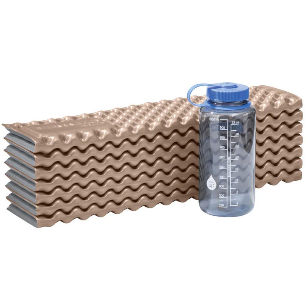 Therm-a-Rest Original Z Lite Sleeping Camping Mat (Coyote/Grey) bottle