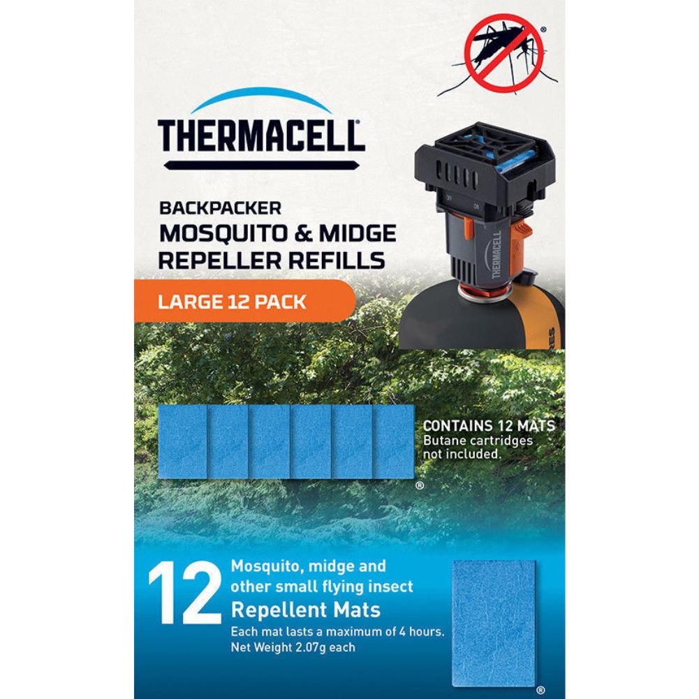 Thermacell Backpacker Mosquito & Midge Repeller Refill - Large 12 Pack