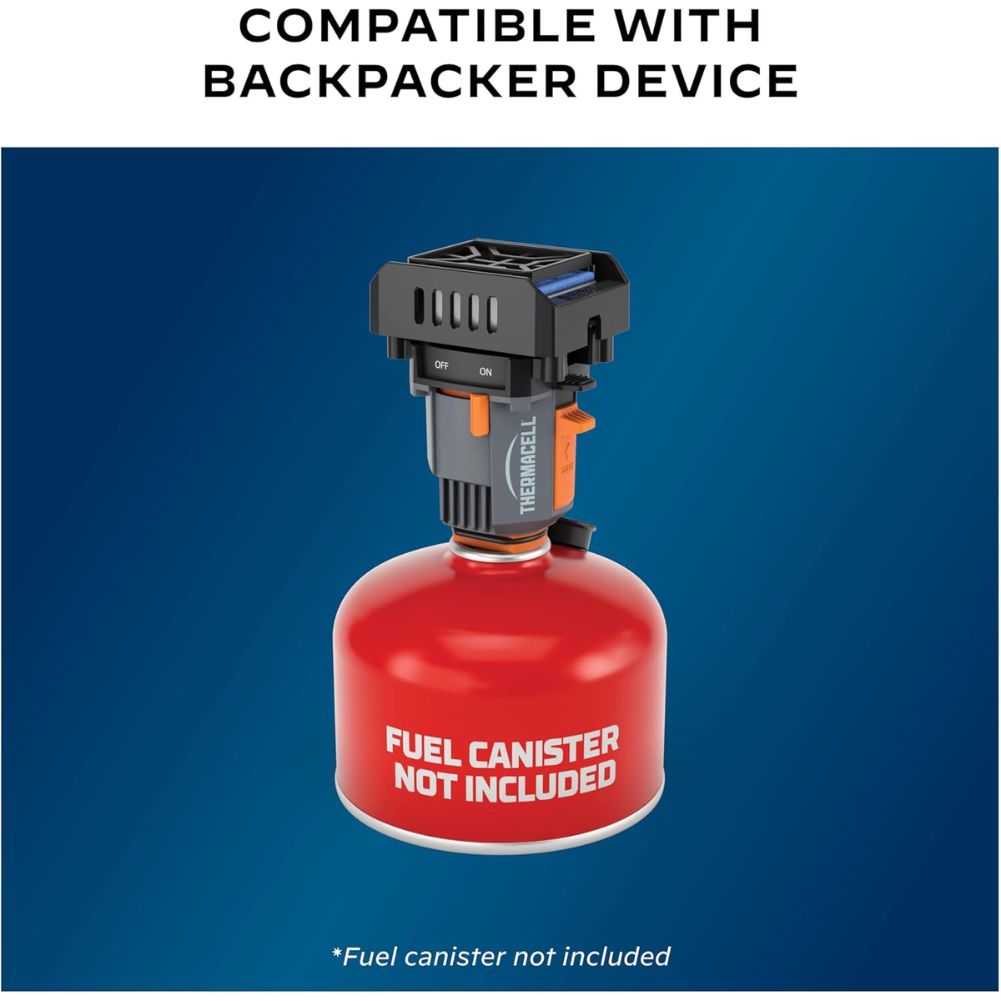 Thermacell Backpacker Mosquito &amp; Midge Repeller Refill - Large 12 Pack what can be used