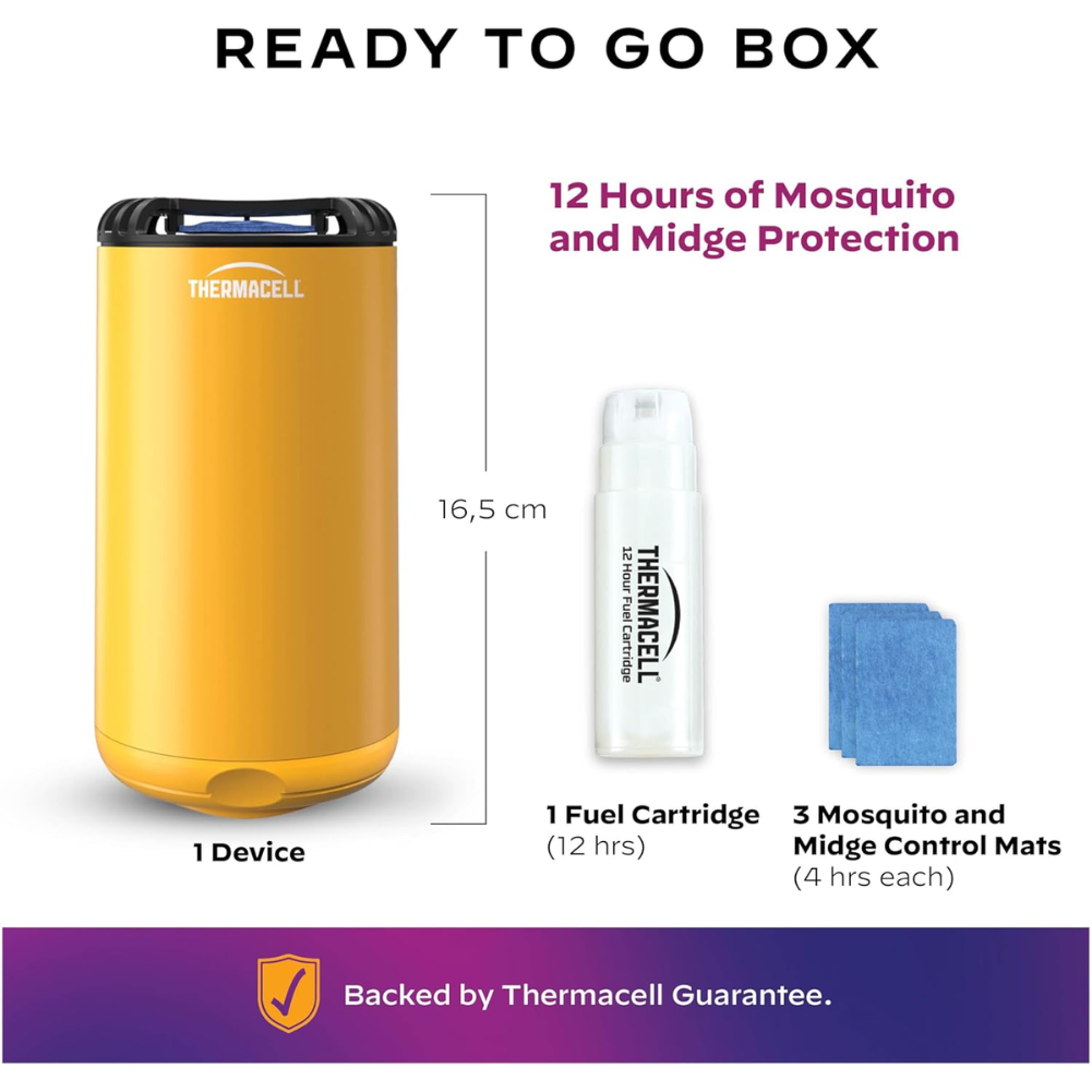 Thermacell Halo Mosquito &amp; Midge Protector (Citrus) ready to go