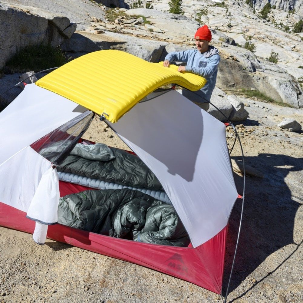 Thermarest NeoAir XLite NXT MAX Sleeping Mat (Regular Wide) tent