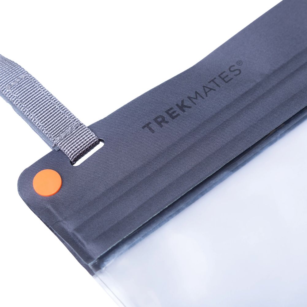 Trekmates Twin Seal Map Case straps logo
