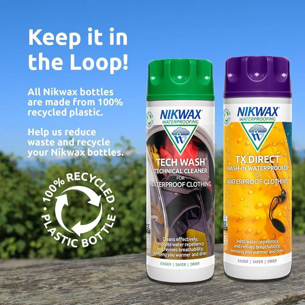 Nikwax Twin Tech Wash/TX Direct Wash In info