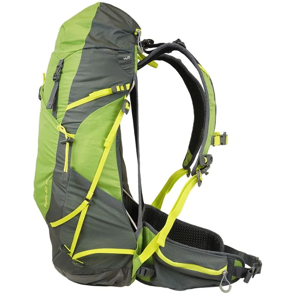 Vango Apex Air 30 Rucksack (Peridot Green) left side