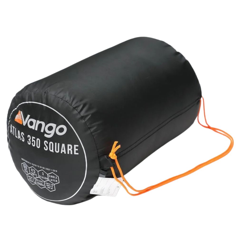 Vango Atlas 350 Quad Sleeping Bag packed up