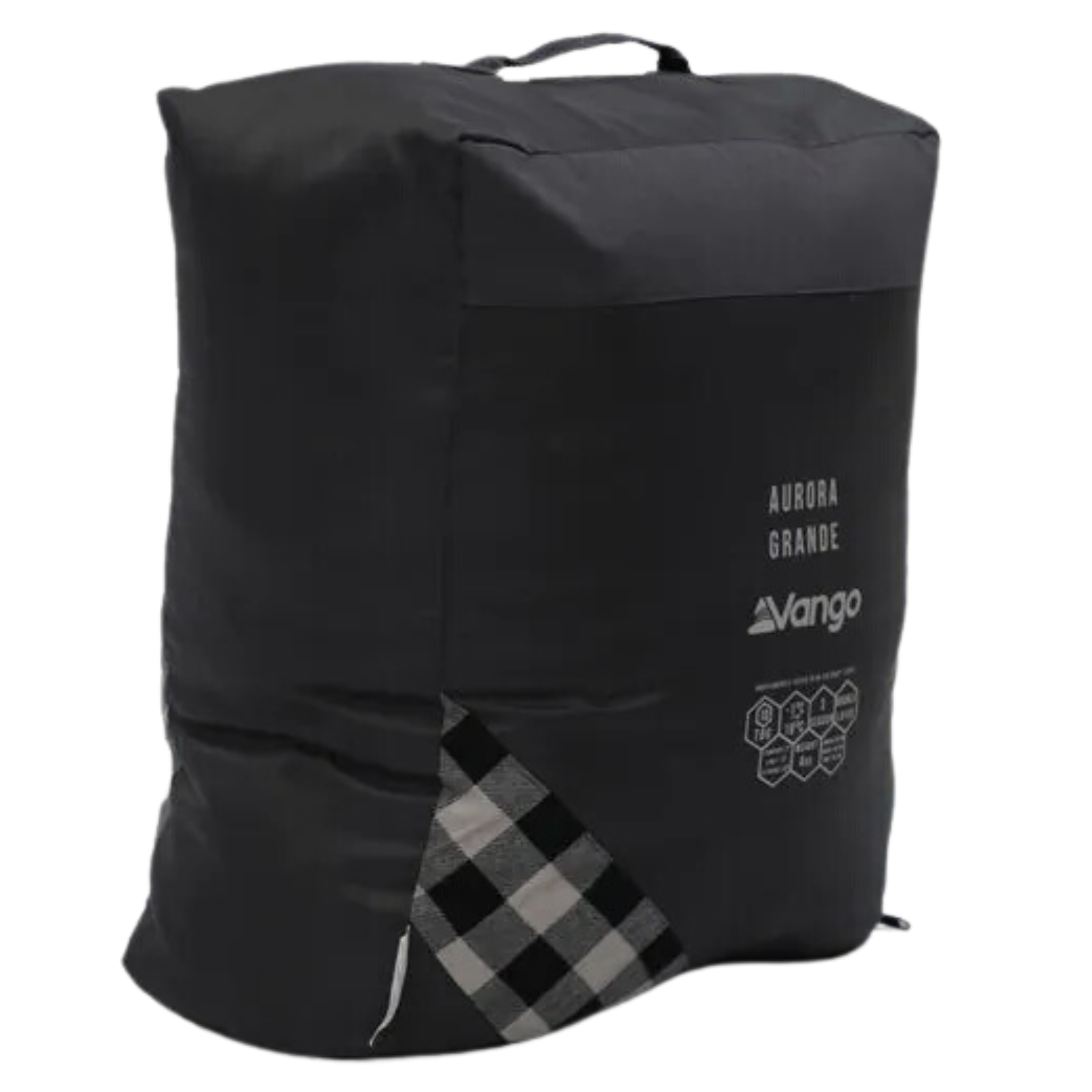 Vango Aurora Grande XL Sleeping Bag (Excalibur) package angle
