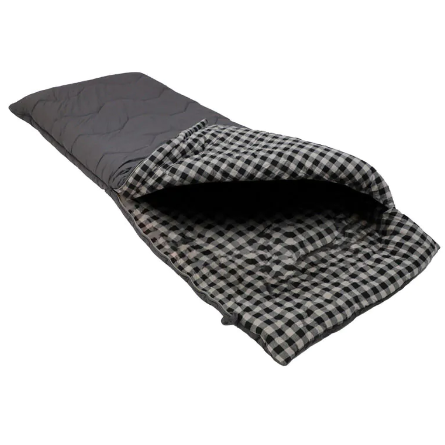 Vango Aurora Grande XL Sleeping Bag (Excalibur) flap open