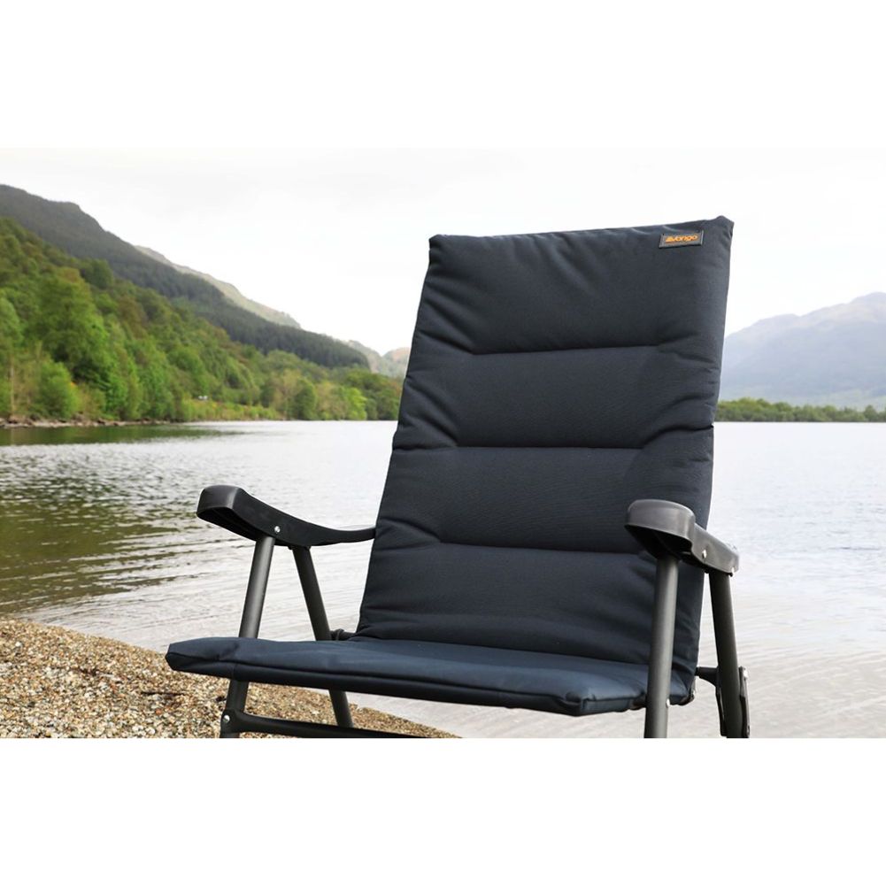 Vango Cayo XL Camping Chair (Granite Grey) seaside