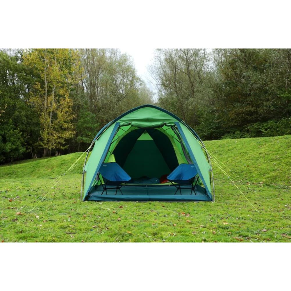 Vango Cosmos 300 Tent - 3-Man Tent (Pamir Green) enjoying the view