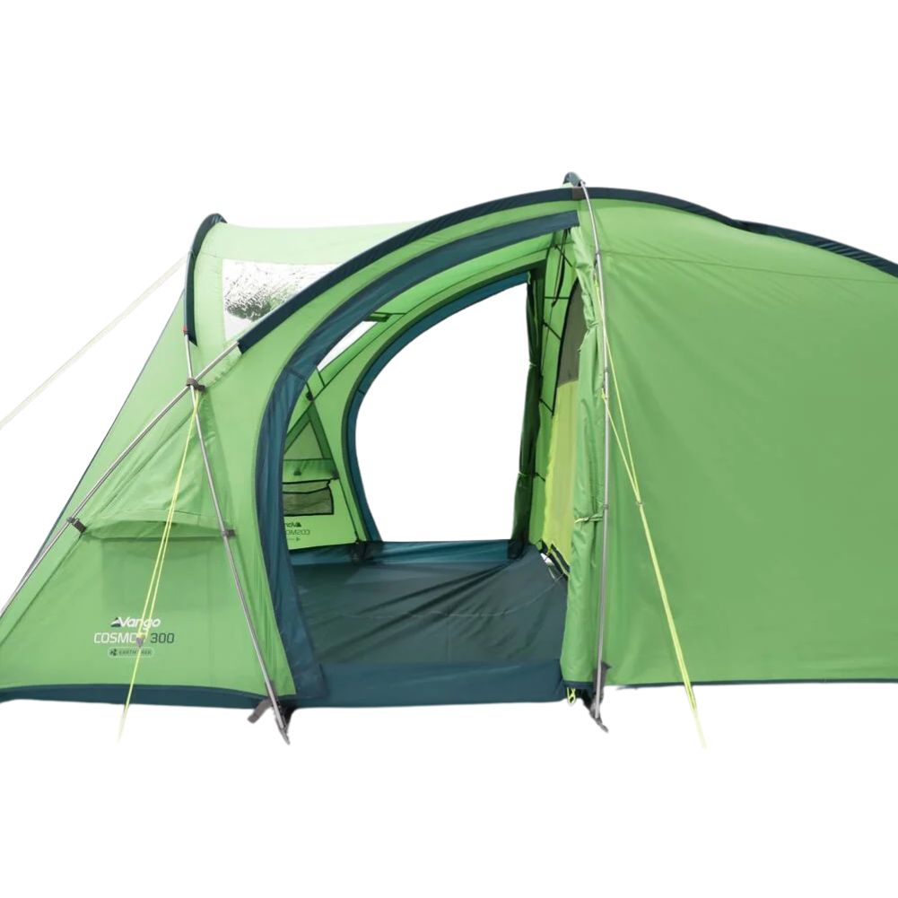 Vango Cosmos 300 Tent - 3-Man Tent (Pamir Green) side view