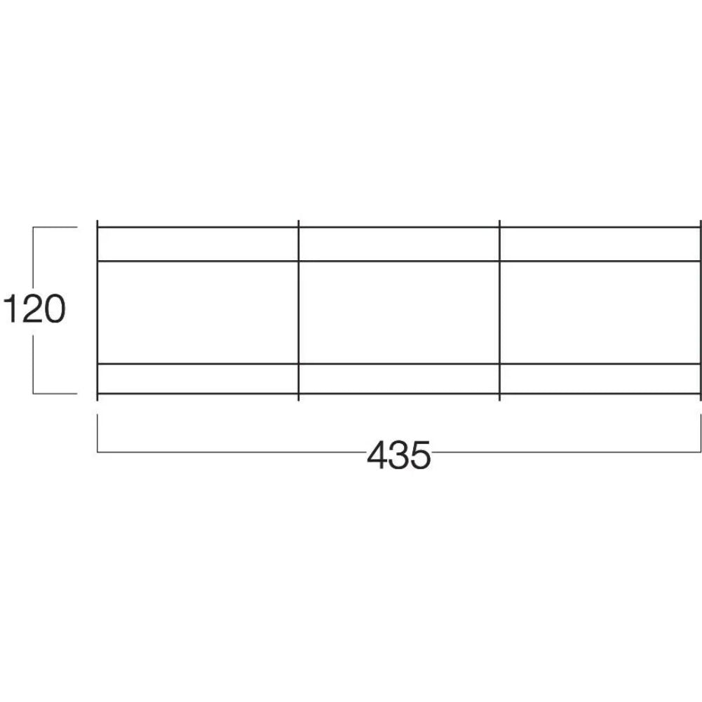 Vango Family TC Windbreak (Cloud Grey) diagram