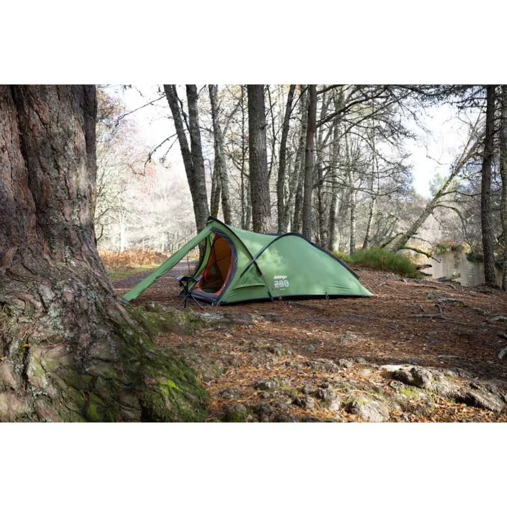 Vango Helvellyn 200 Trekking Tent - 2 Man Semi-Geodesic Tent outside