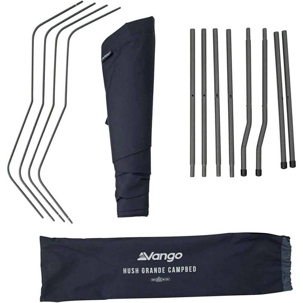 Vango Hush Grande Campbed (Granite Grey) poles
