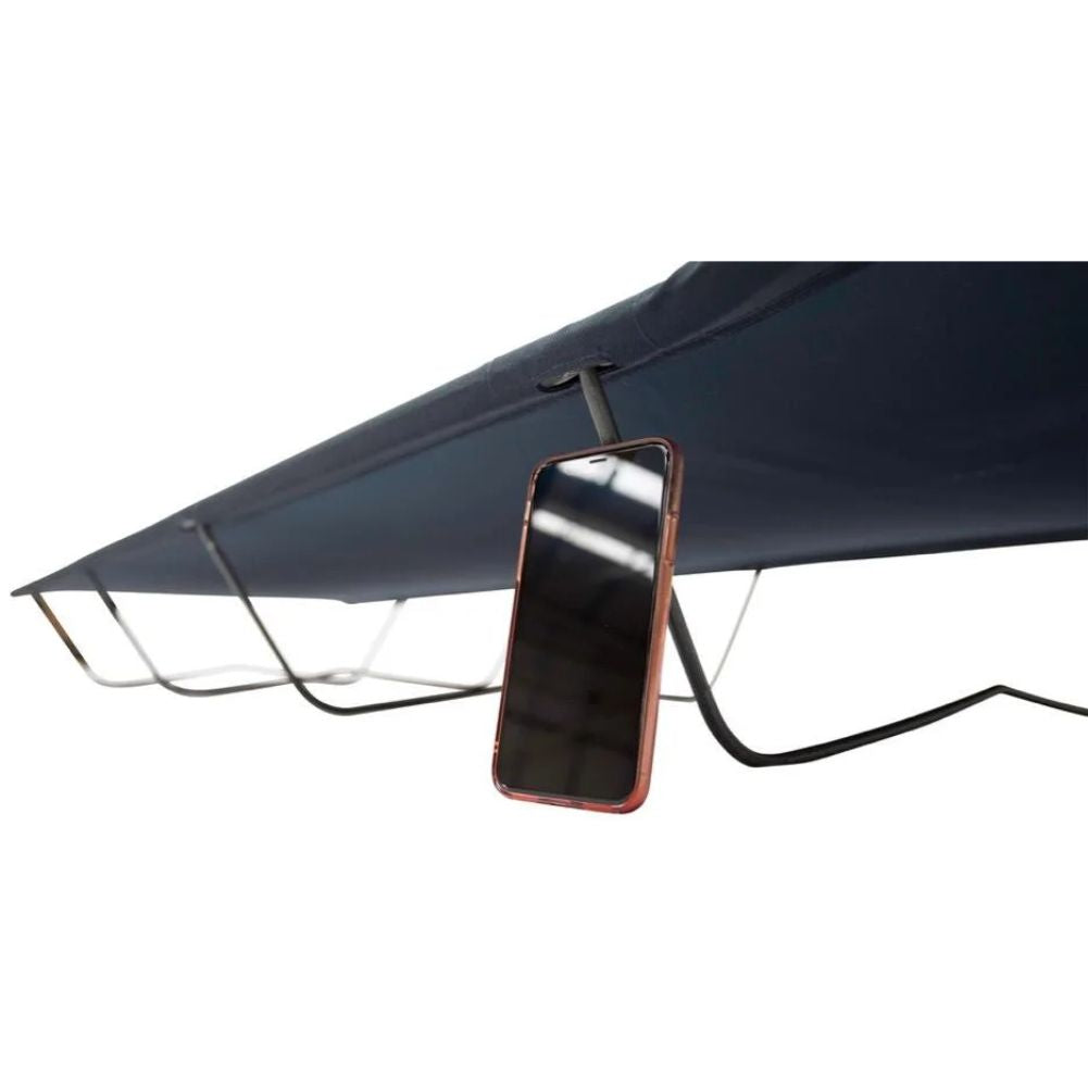 Vango Hush Grande Campbed (Granite Grey) phone height