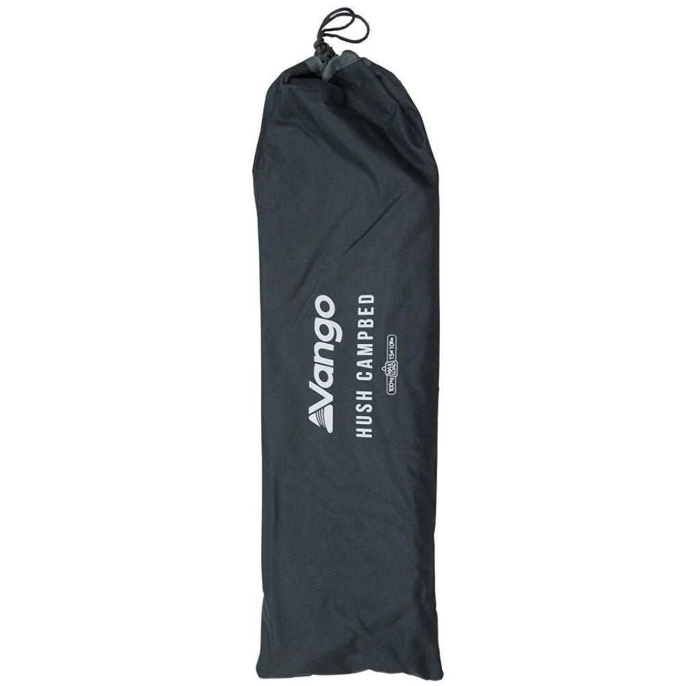 Vango Hush Single Campbed (Granite Grey)
 bagged up