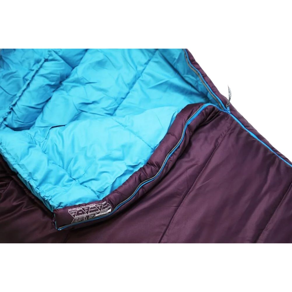 Vango Nitestar Alpha 250S (Short) Trekking Sleeping Bag open angle lower