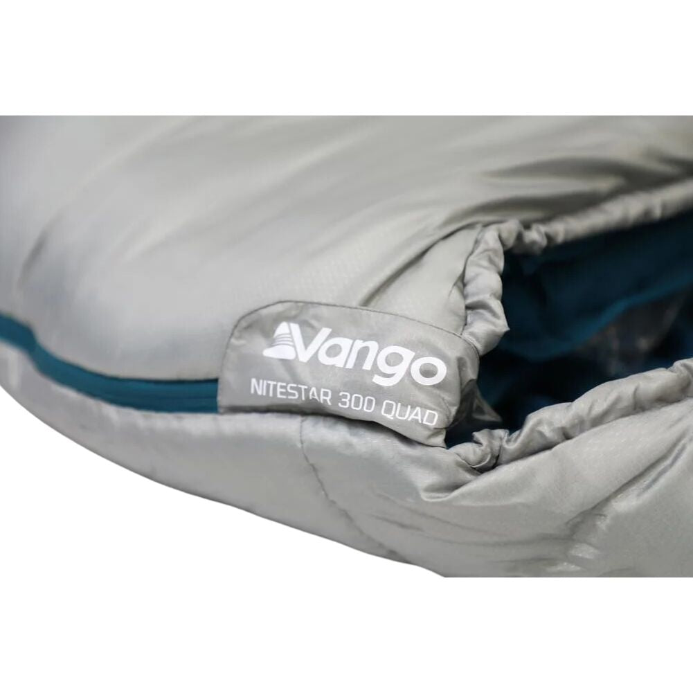 Vango Nitestar Alpha 300 Quad Sleeping Bag (Fog) logo