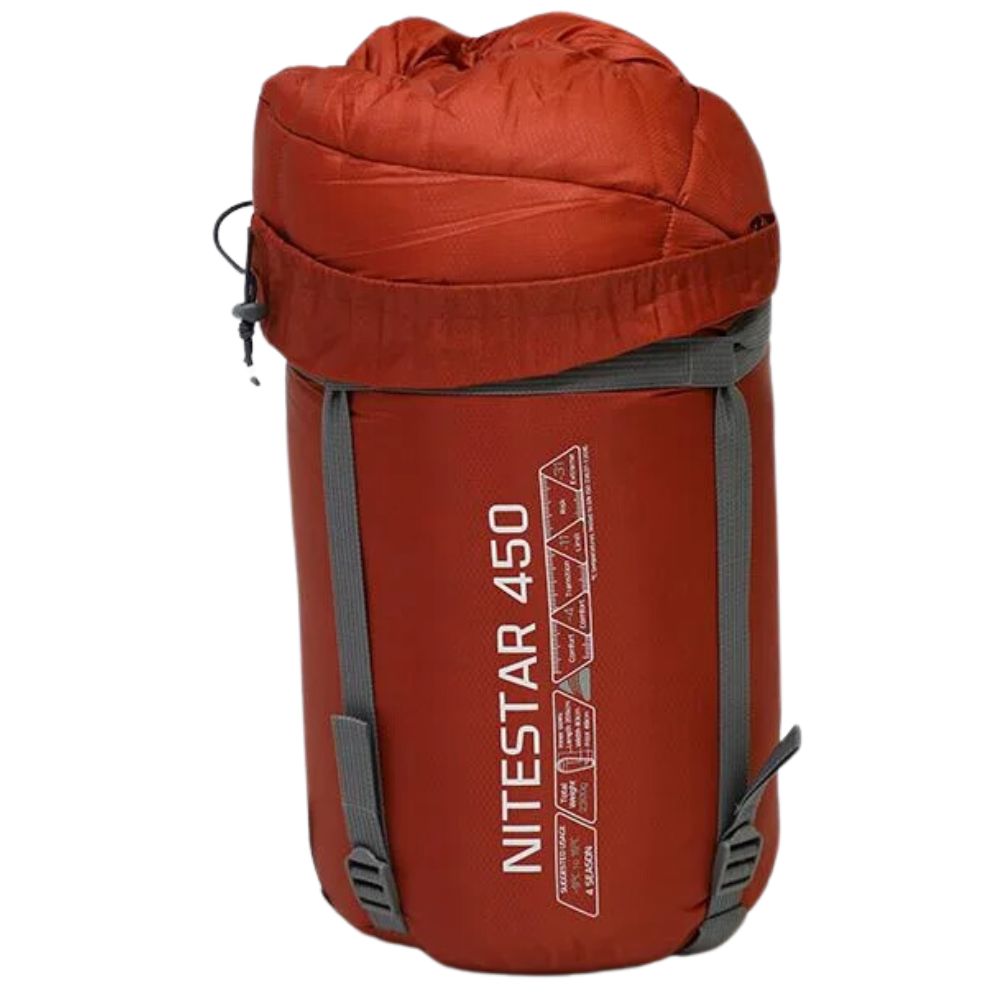 Vango Nitestar Alpha 450 Sleeping Bag (Harissa) open bag