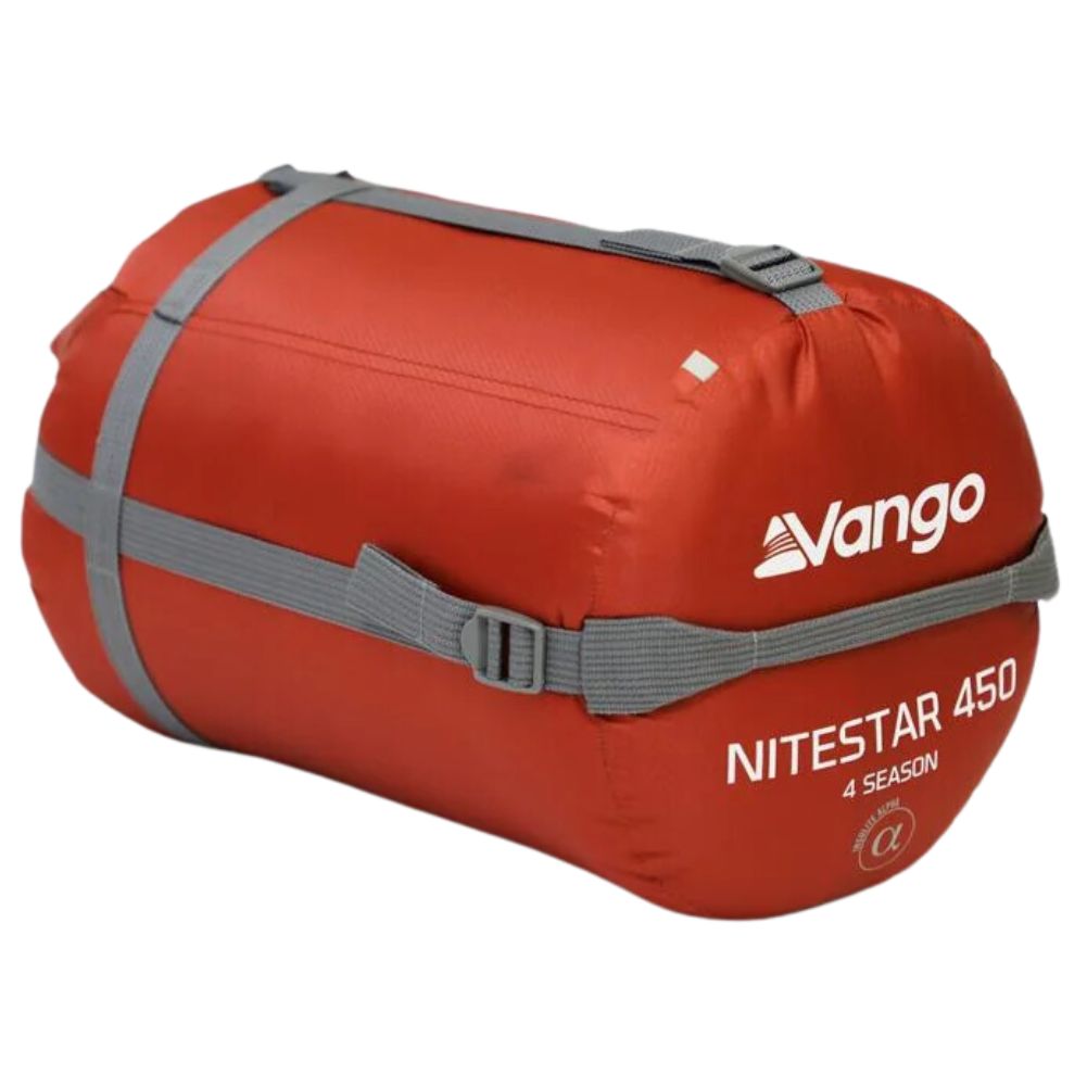 Vango Nitestar Alpha 450 Sleeping Bag (Harissa) more angle packe dup