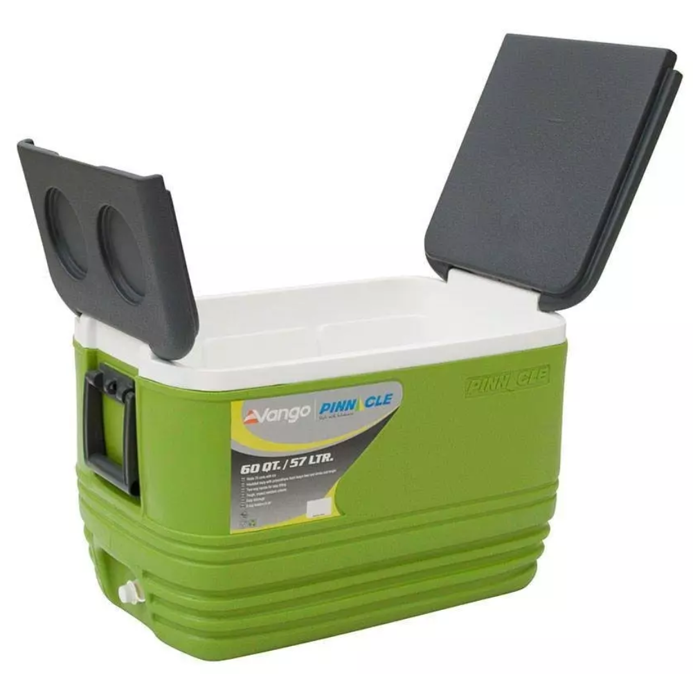Vango Pinnacle 57Litre - 80 Hr Cooler lids just opened