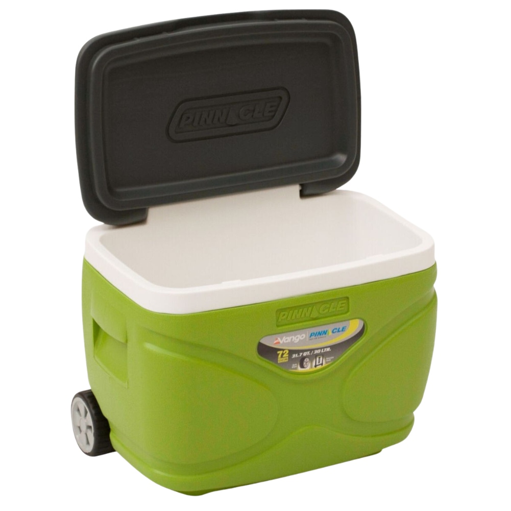 Vango Pinnacle Wheelie 30Litre -72Hr Cool Box lid open