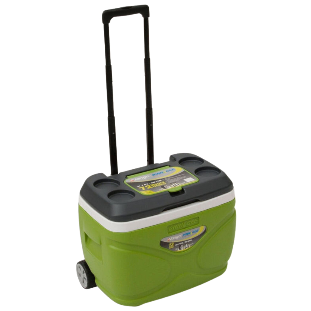 Vango Pinnacle Wheelie 30Litre -72Hr Cool Box handle up