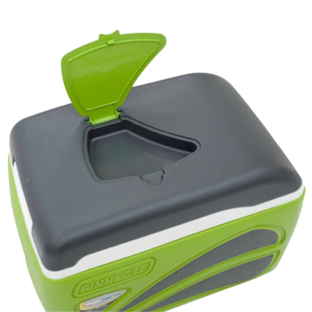 Vango Pinnacle Wheelie 45L-100Hr Cooler (Green) little lid up