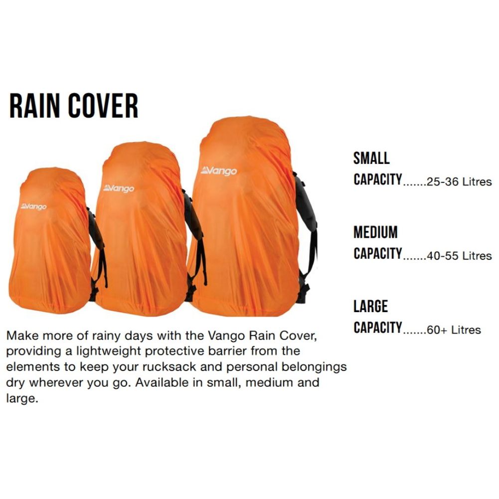 Vango Rucksack Rain Cover - Small, Medium, Large sizes