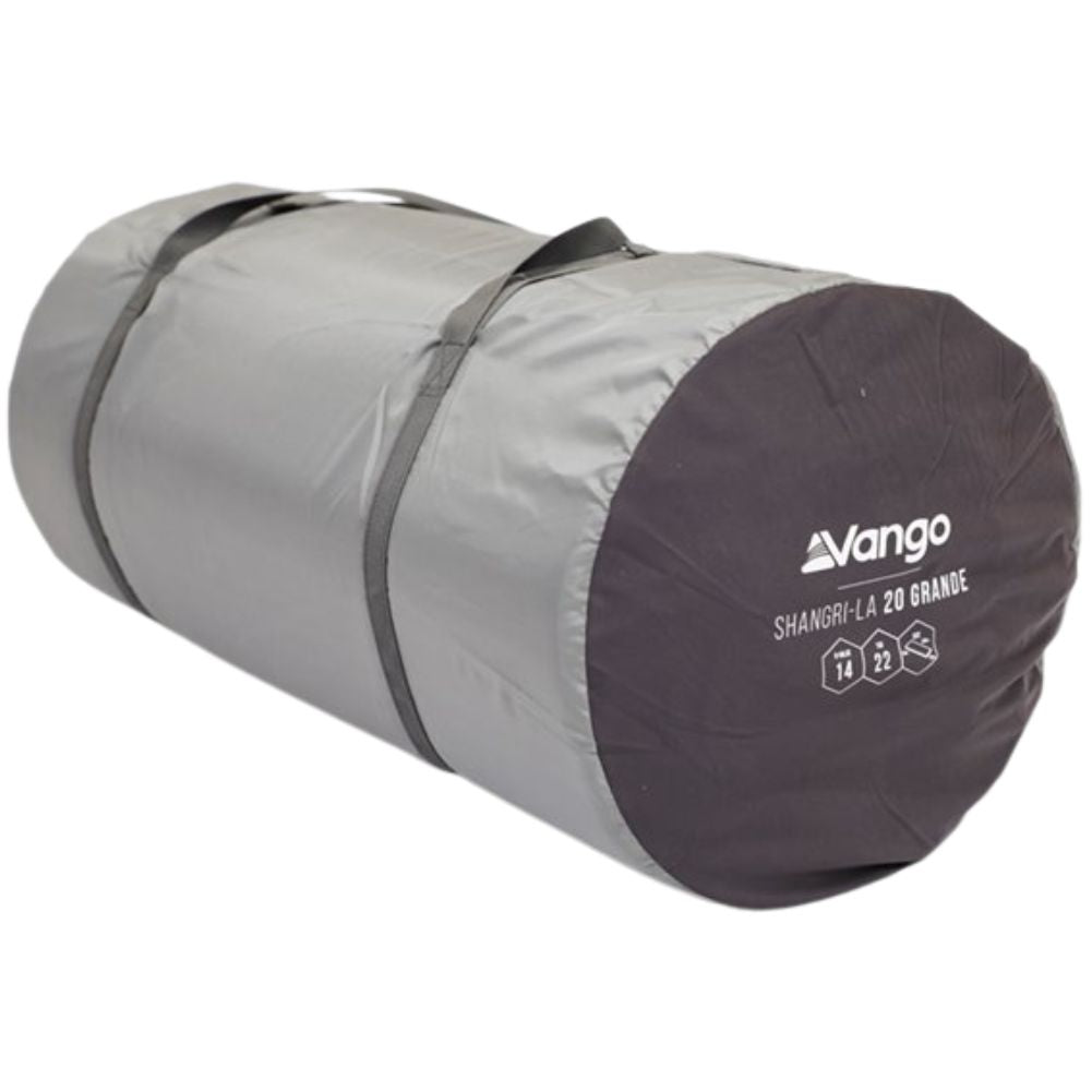 Vango Shangri-la 11 20 Grande Self-Inflating Mat (Cloud Grey / Shadow Grey)