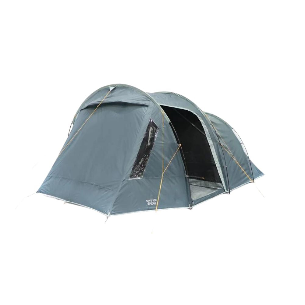 Vango Skye 500 Tent - 5 Man Tent 2024 (Deep Blue) - Main Door Open View