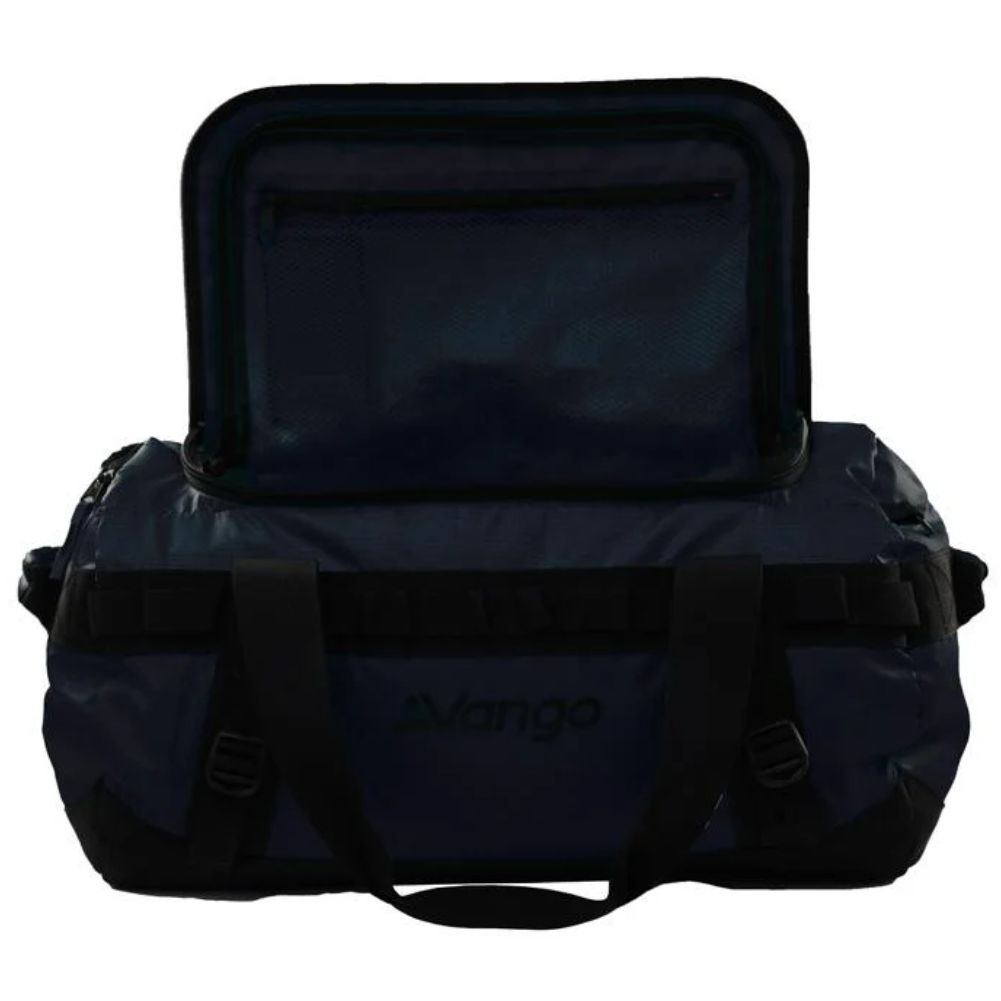 Vango Cargo 120L Travel Bag (Moonlight Ocean) lid up