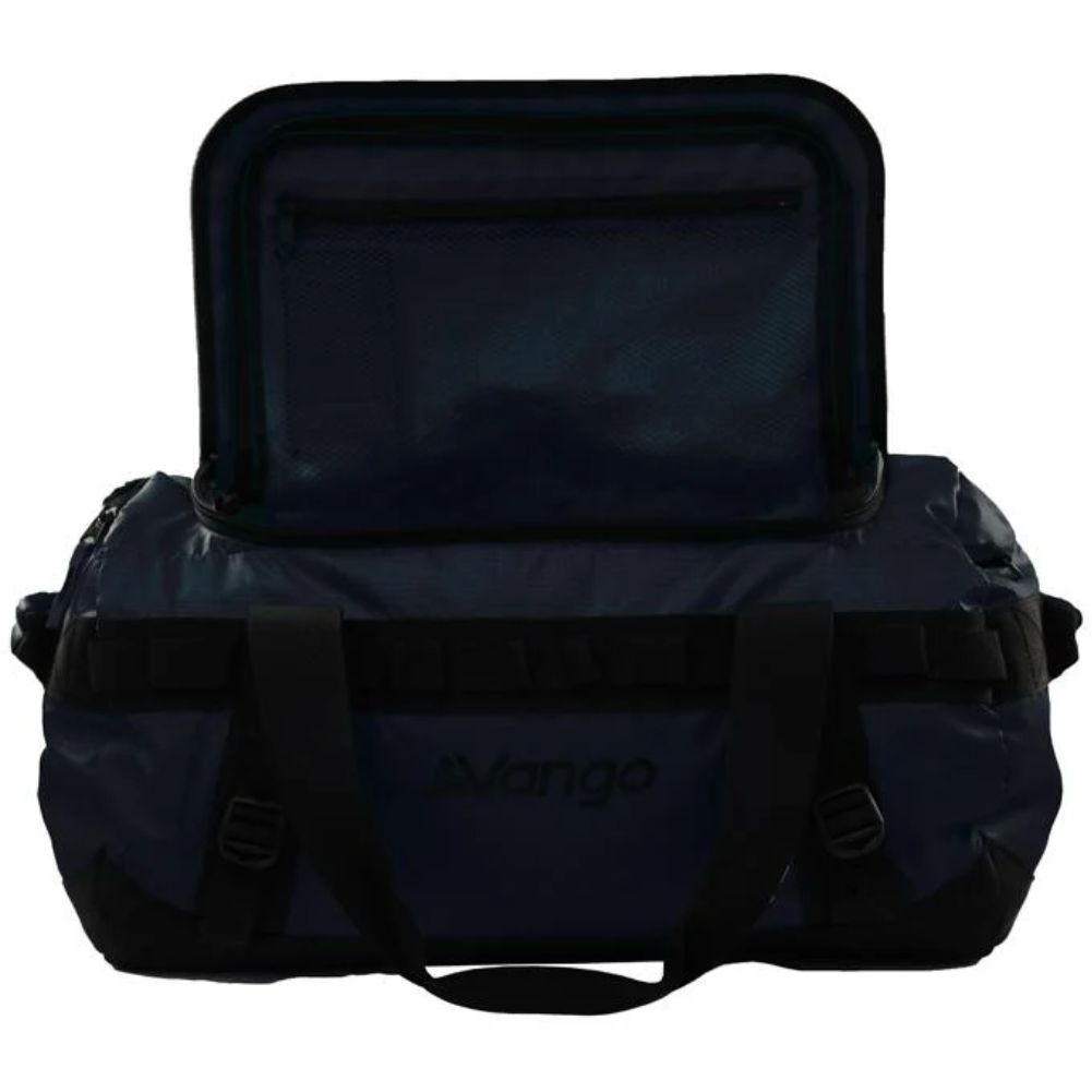 Vango Cargo 80L Travel Bag (Moonlight Ocean) lid up