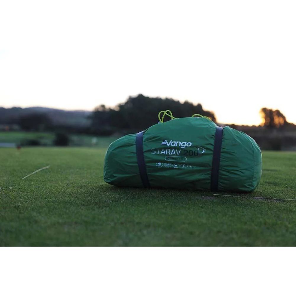 Vango Starav 200 Tent - 2 Man Trekking Tent - Packed