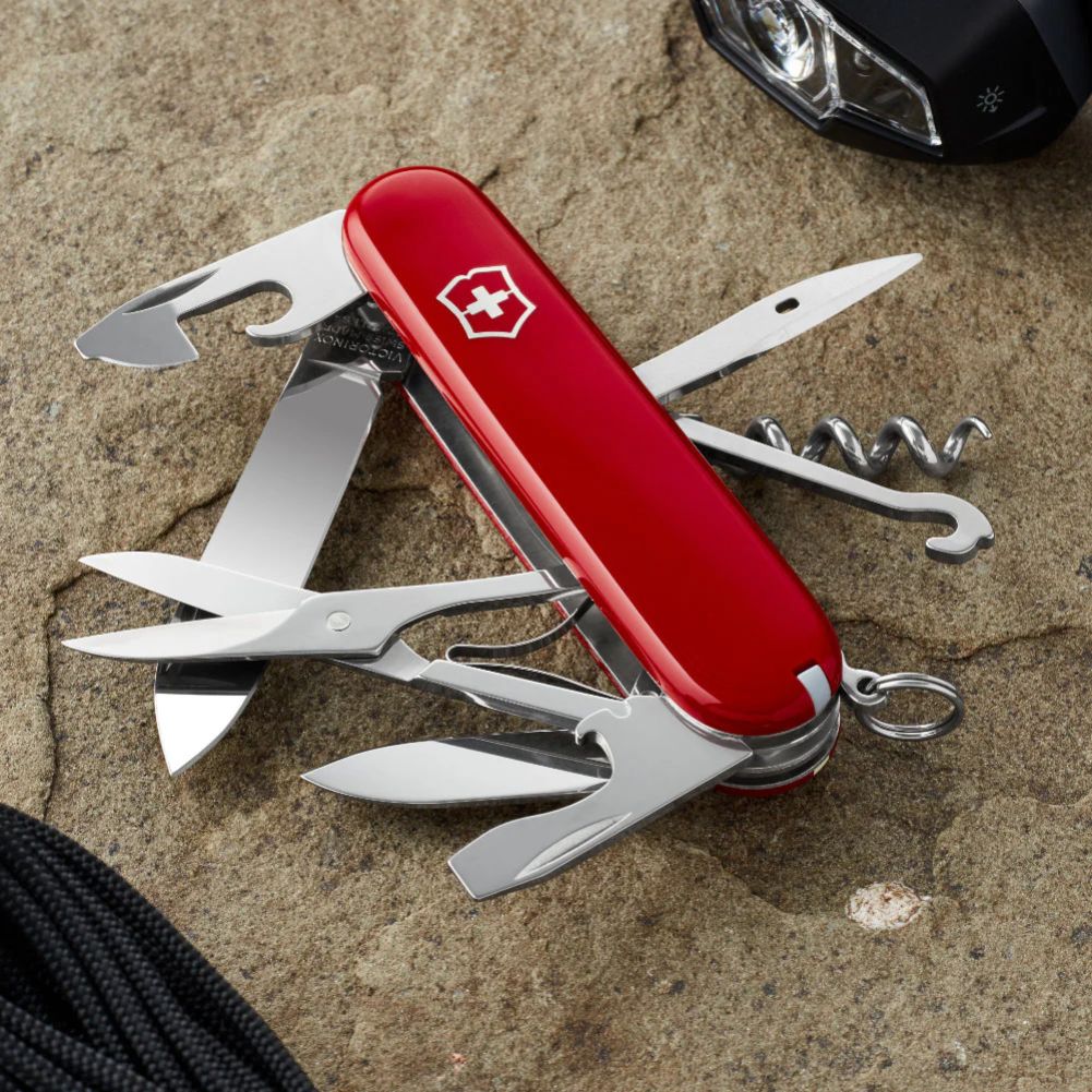 Victorinox Climber Swiss Army Knife
 more rock