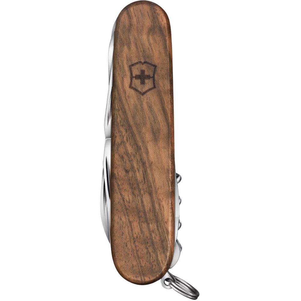 Victorinox Huntsman Wood Swiss Army Pocket Knife closed