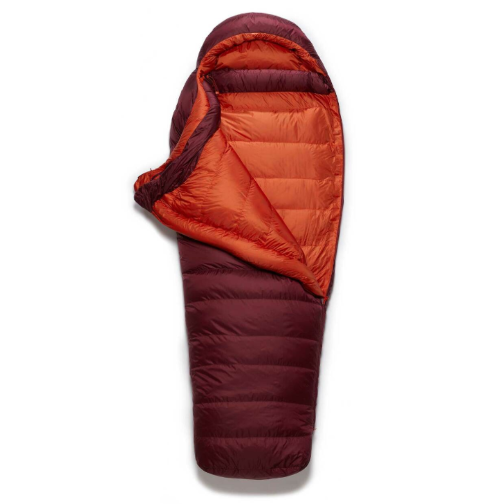 Rab Women's Ascent 900 Down Sleeping Bag (Deep Heather) wider
