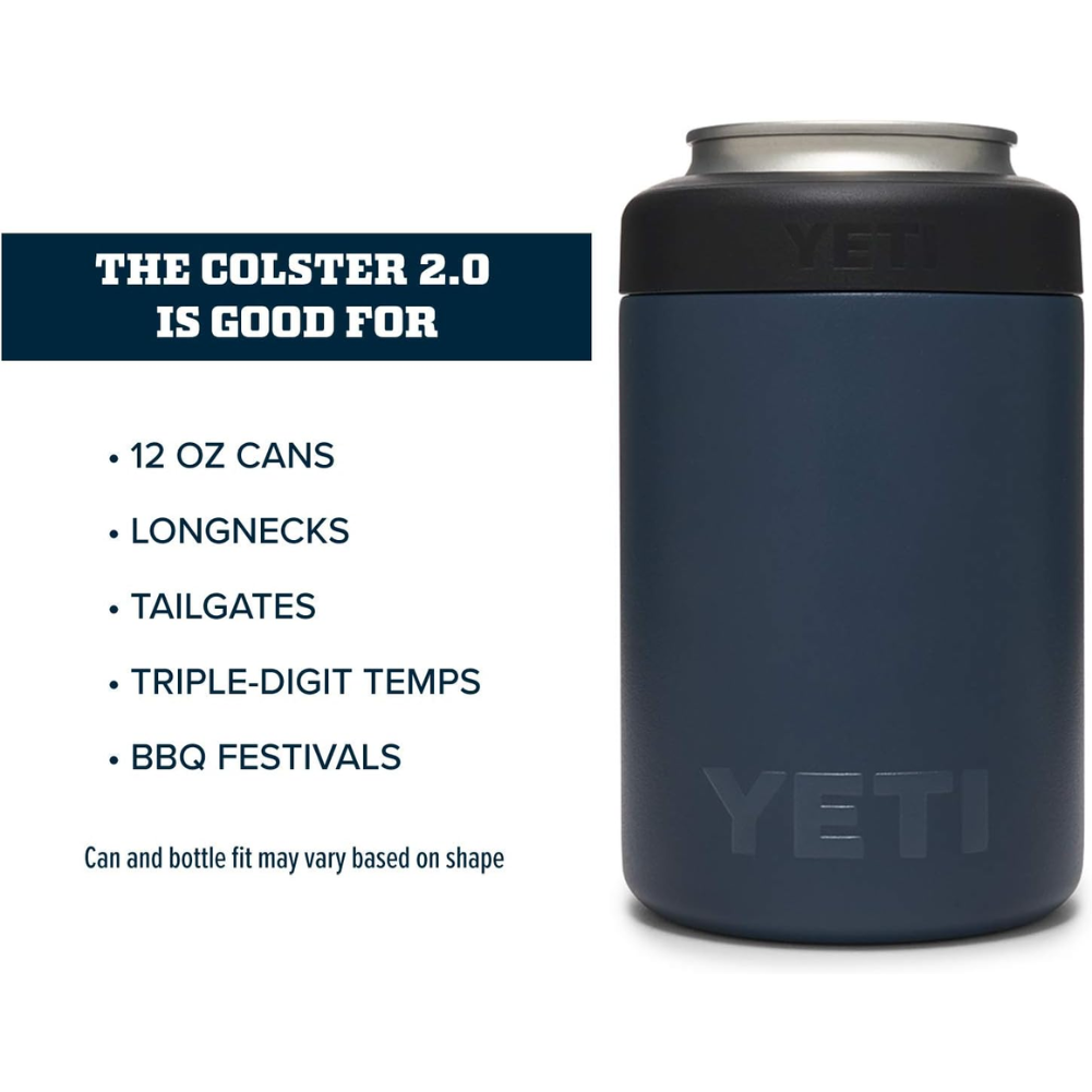 YETI Rambler 12oz Colster Can Insulator (Navy) good for