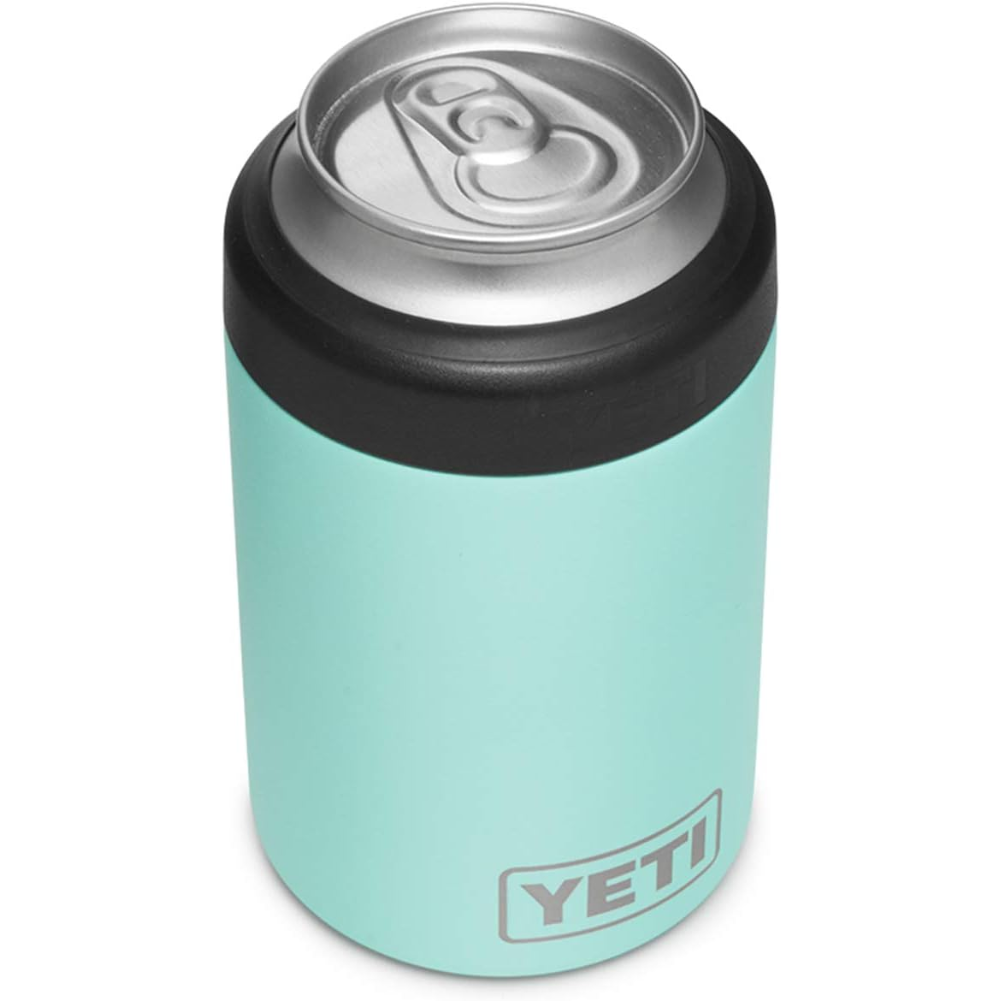 YETI Rambler 12oz Colster Can Insulator (Seafoam) top angle