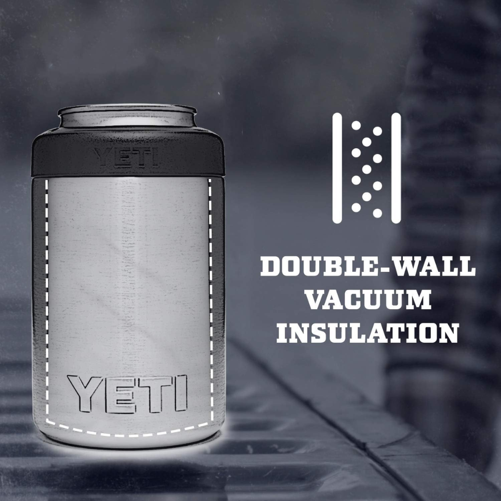YETI Rambler 12oz Colster Can Insulator (White) double wall