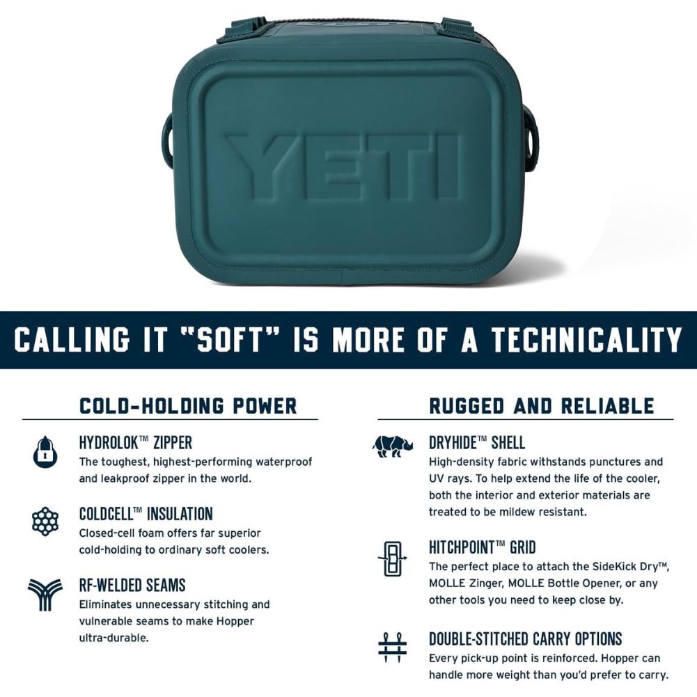 Yeti Hopper Flip 12 Soft Cooler (Charcoal)