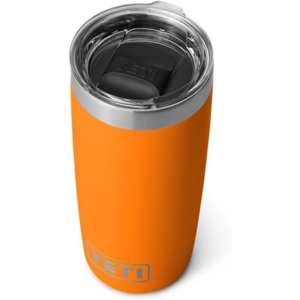 Yeti Rambler 10 OZ Tumbler (King Crab) top angle
