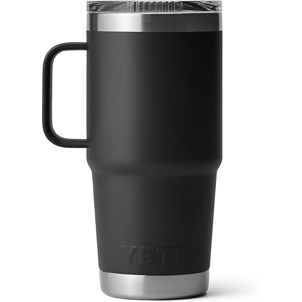 Yeti Rambler 20 OZ Travel Mug (Black)
 back