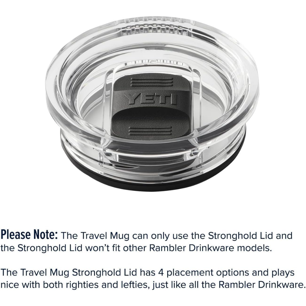 Yeti Rambler 20 OZ Travel Mug (Black)
 leak info