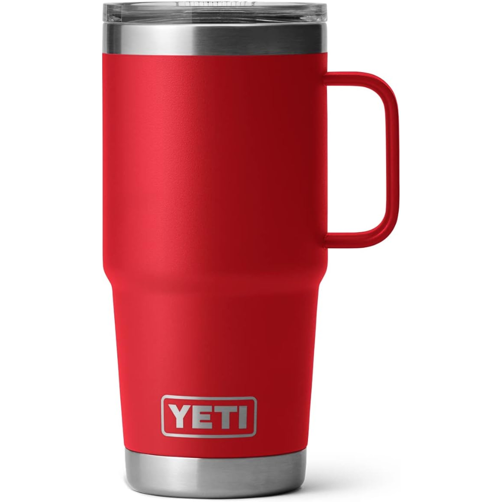 Yeti Rambler 20 OZ Travel Mug (Rescue Red)